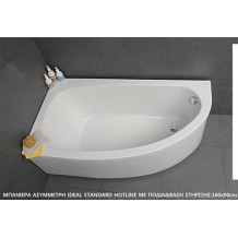 IDEAL STANDARD:Hotline Αριστερή Ασύμμετρη 160x90 cm